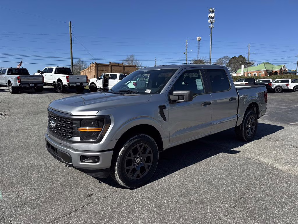 2026 Silver Metallic Ford F-150 STX 4X4 Truck