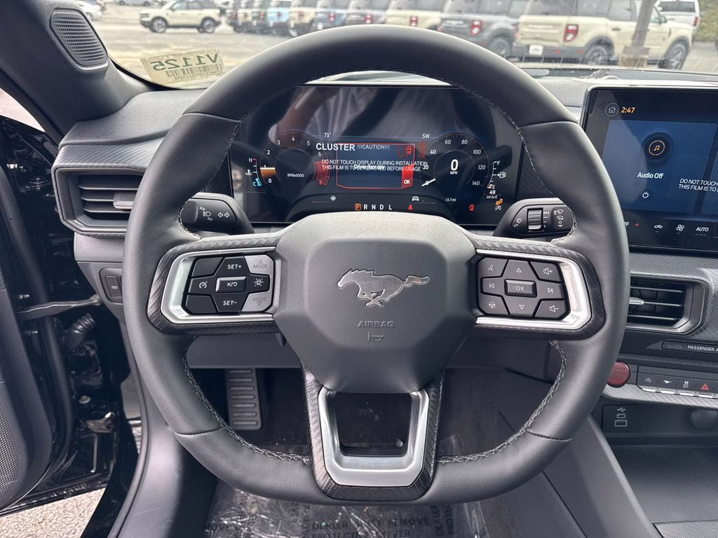 2026 Shadow Black Ford Mustang EcoBoost RWD Coupe