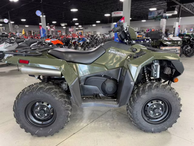 2024 GRN Suzuki KingQuad 750 AXi ATV