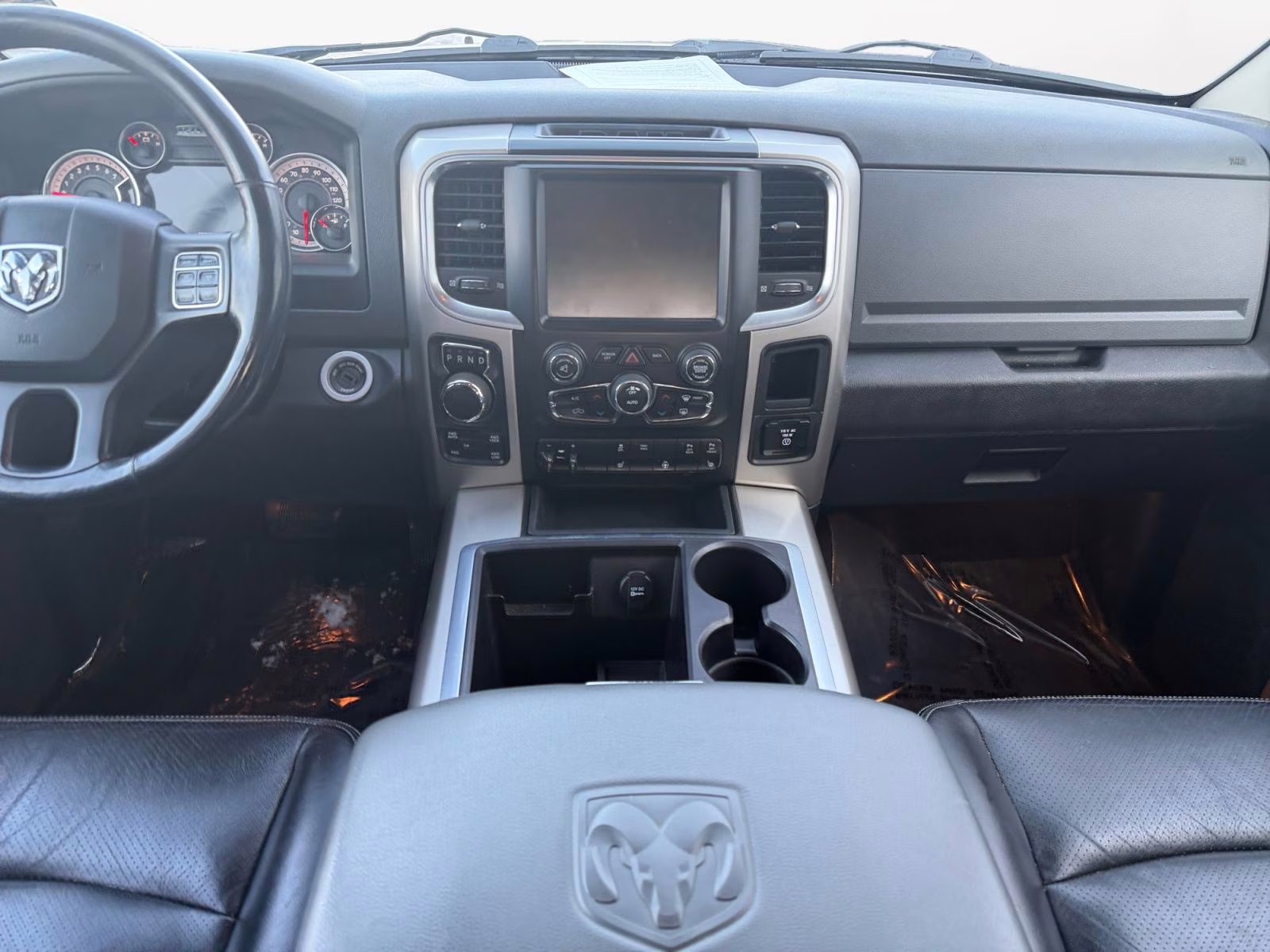 2015 Bright White Clearcoat Ram 1500 Big Horn 4X4 Truck