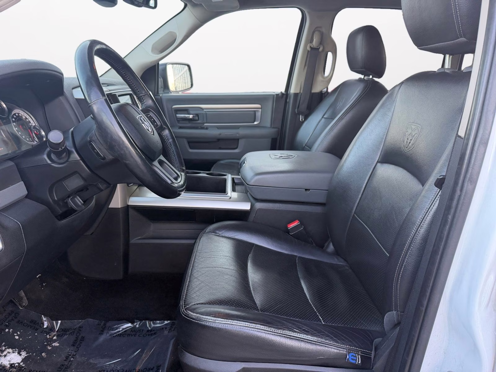 2015 Bright White Clearcoat Ram 1500 Big Horn 4X4 Truck