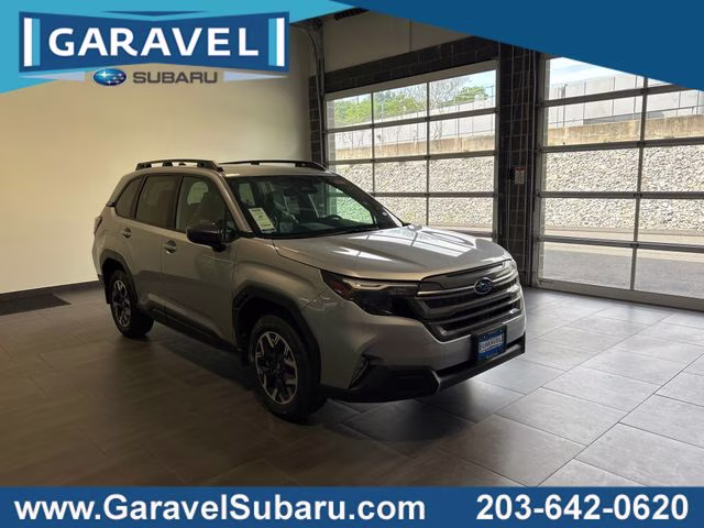 2026 Ice Silver Metallic Subaru Forester Premium AWD SUV