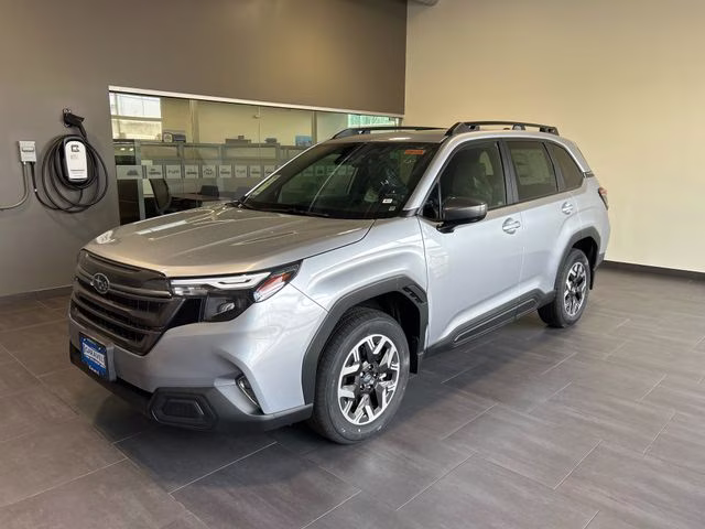 2026 Ice Silver Metallic Subaru Forester Premium AWD SUV