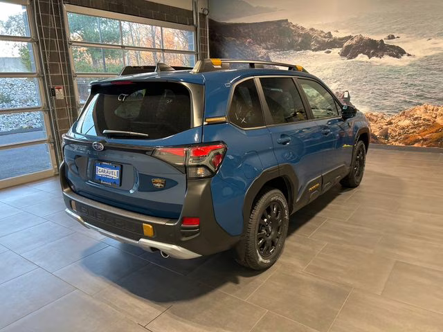 2026 Geyser Blue Subaru Forester Wilderness AWD SUV
