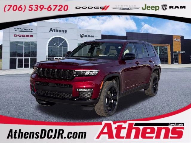 2025 Velvet Red Pearlcoat Jeep Grand Cherokee L Limited 4X4 SUV