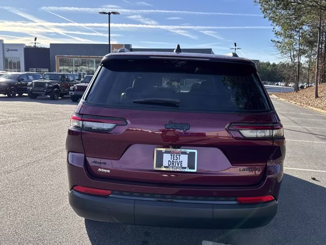2025 Velvet Red Pearlcoat Jeep Grand Cherokee L Limited 4X4 SUV