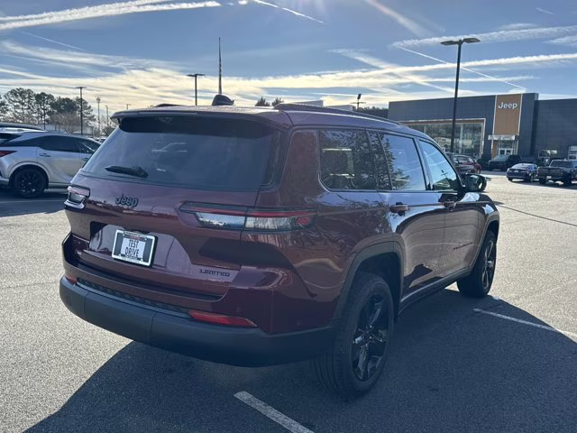 2025 Velvet Red Pearlcoat Jeep Grand Cherokee L Limited 4X4 SUV