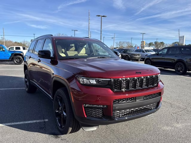 2025 Velvet Red Pearlcoat Jeep Grand Cherokee L Limited 4X4 SUV