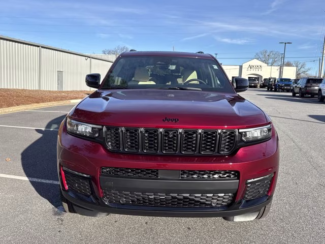 2025 Velvet Red Pearlcoat Jeep Grand Cherokee L Limited 4X4 SUV