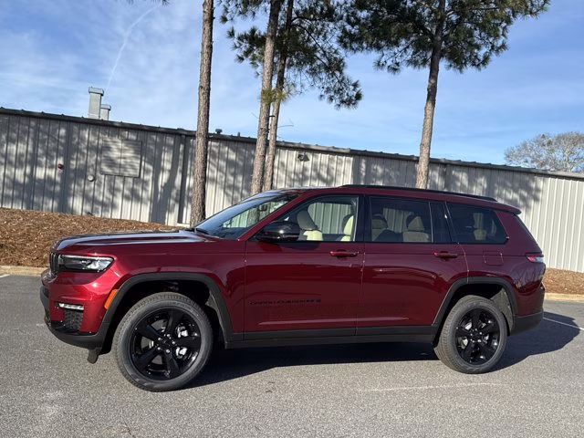 2025 Velvet Red Pearlcoat Jeep Grand Cherokee L Limited 4X4 SUV