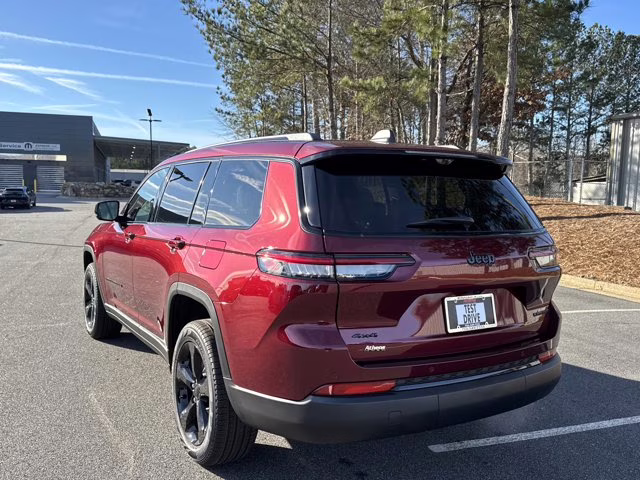 2025 Velvet Red Pearlcoat Jeep Grand Cherokee L Limited 4X4 SUV