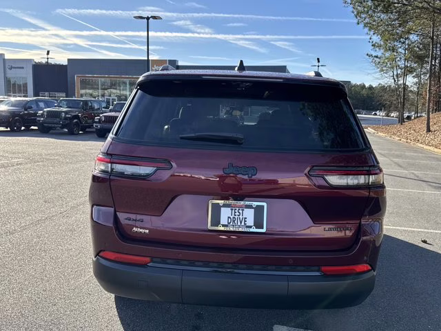 2025 Velvet Red Pearlcoat Jeep Grand Cherokee L Limited 4X4 SUV
