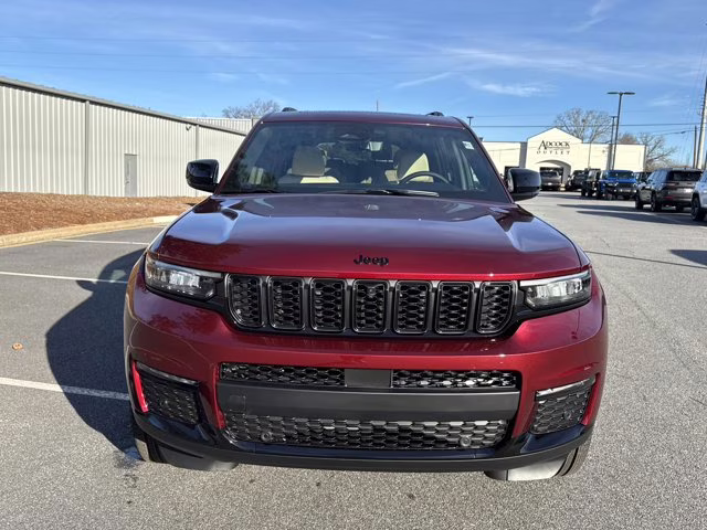 2025 Velvet Red Pearlcoat Jeep Grand Cherokee L Limited 4X4 SUV