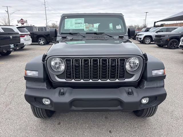 2026 Crystal Metallic Jeep Wrangler Sport 4X4 SUV