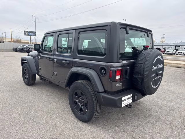 2026 Crystal Metallic Jeep Wrangler Sport 4X4 SUV