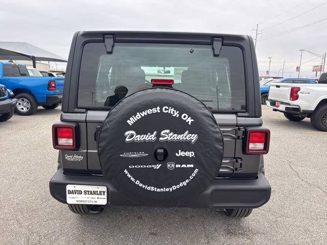 2026 Crystal Metallic Jeep Wrangler Sport 4X4 SUV