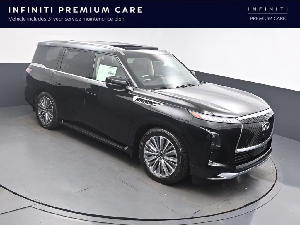 2026 Black Obsidian INFINITI QX80 LUXE RWD SUV