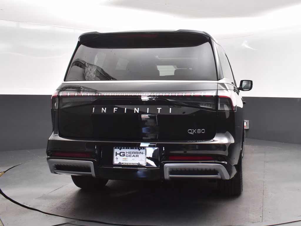 2026 Black Obsidian INFINITI QX80 LUXE RWD SUV