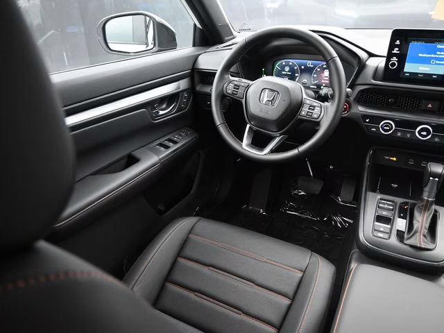 2026 Platinum White Pearl Honda CR-V Hybrid Sport-L AWD SUV