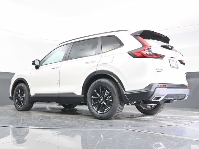 2026 Platinum White Pearl Honda CR-V Hybrid Sport-L AWD SUV