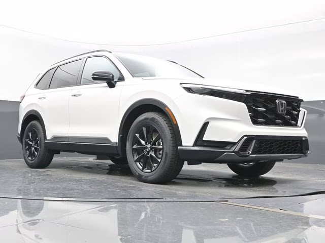 2026 Platinum White Pearl Honda CR-V Hybrid Sport-L AWD SUV
