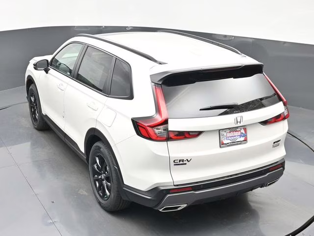 2026 Platinum White Pearl Honda CR-V Hybrid Sport-L AWD SUV