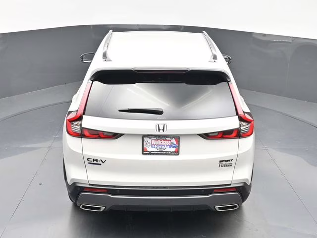 2026 Platinum White Pearl Honda CR-V Hybrid Sport-L AWD SUV
