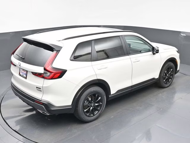 2026 Platinum White Pearl Honda CR-V Hybrid Sport-L AWD SUV