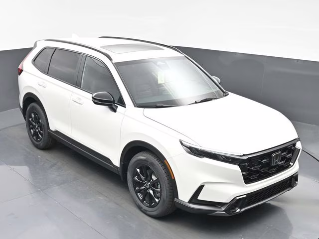 2026 Platinum White Pearl Honda CR-V Hybrid Sport-L AWD SUV