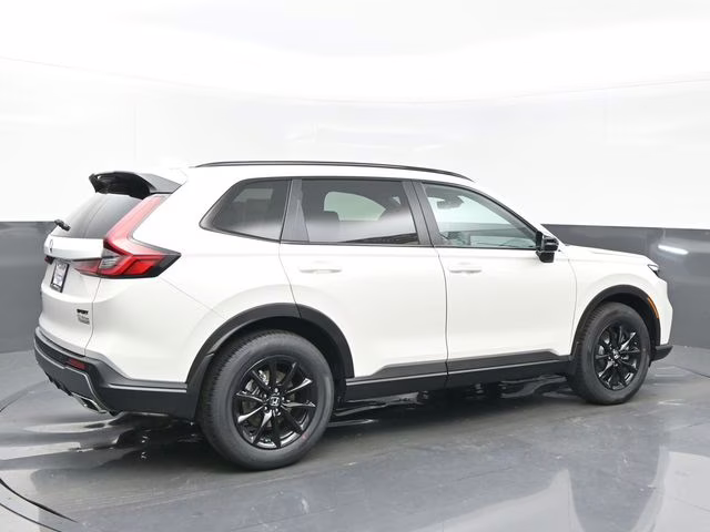 2026 Platinum White Pearl Honda CR-V Hybrid Sport-L AWD SUV