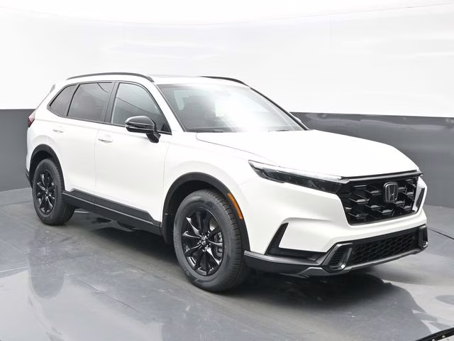 2026 Platinum White Pearl Honda CR-V Hybrid Sport-L AWD SUV