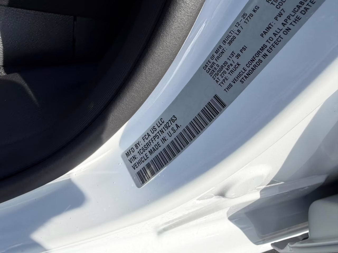 2026 Bright White Clearcoat Ram 1500 Big Horn/Lone Star 4X4 Truck