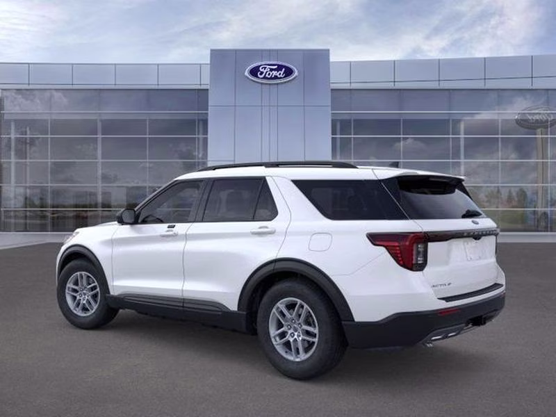 2026 Star White Metallic Tri-Coat Ford Explorer Active w/200A Pkg RWD SUV