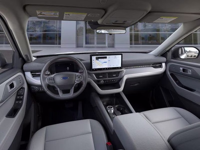 2026 Star White Metallic Tri-Coat Ford Explorer Active w/200A Pkg RWD SUV