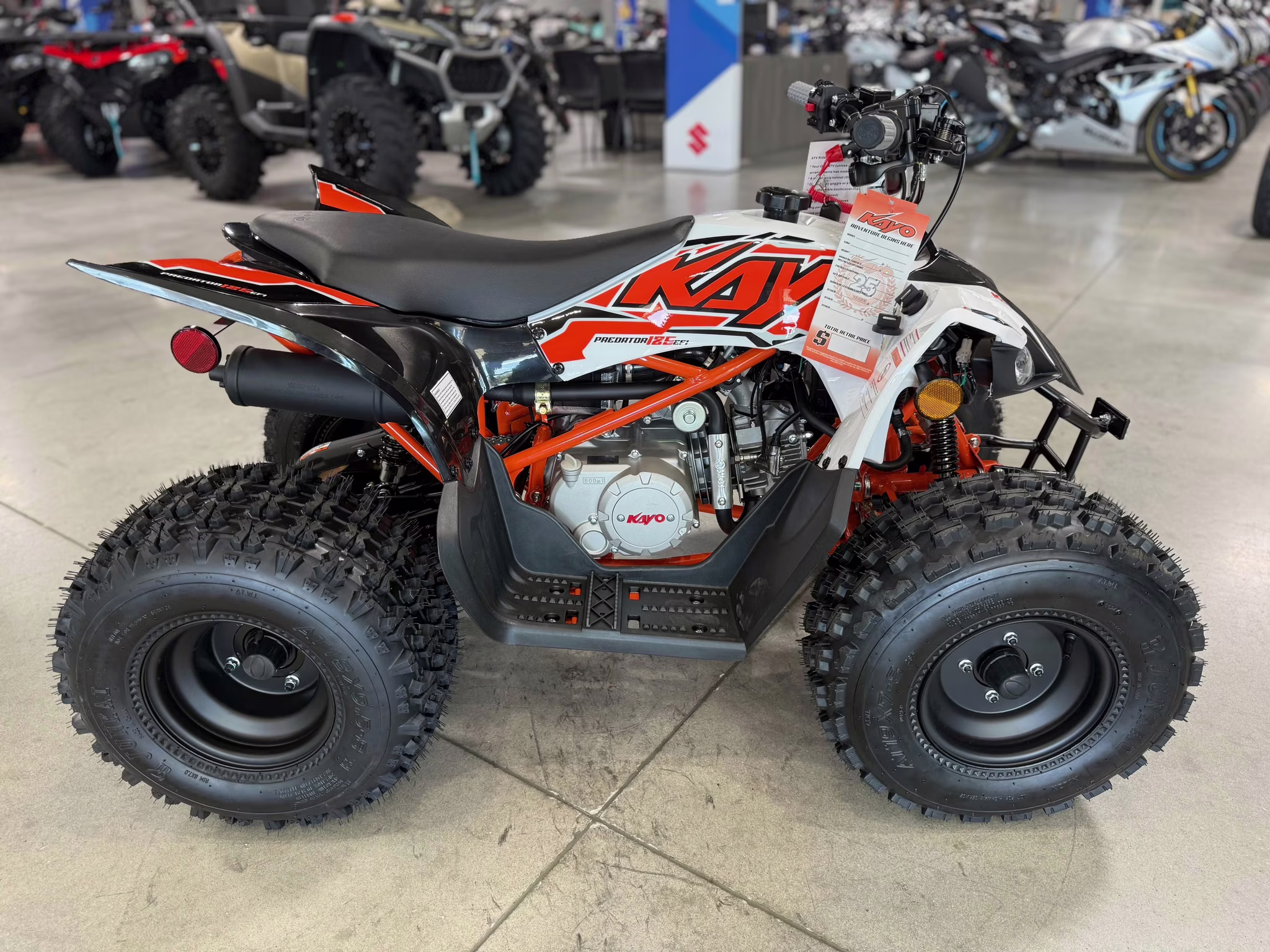 2025 - Kayo Predator 125 EFI ATV