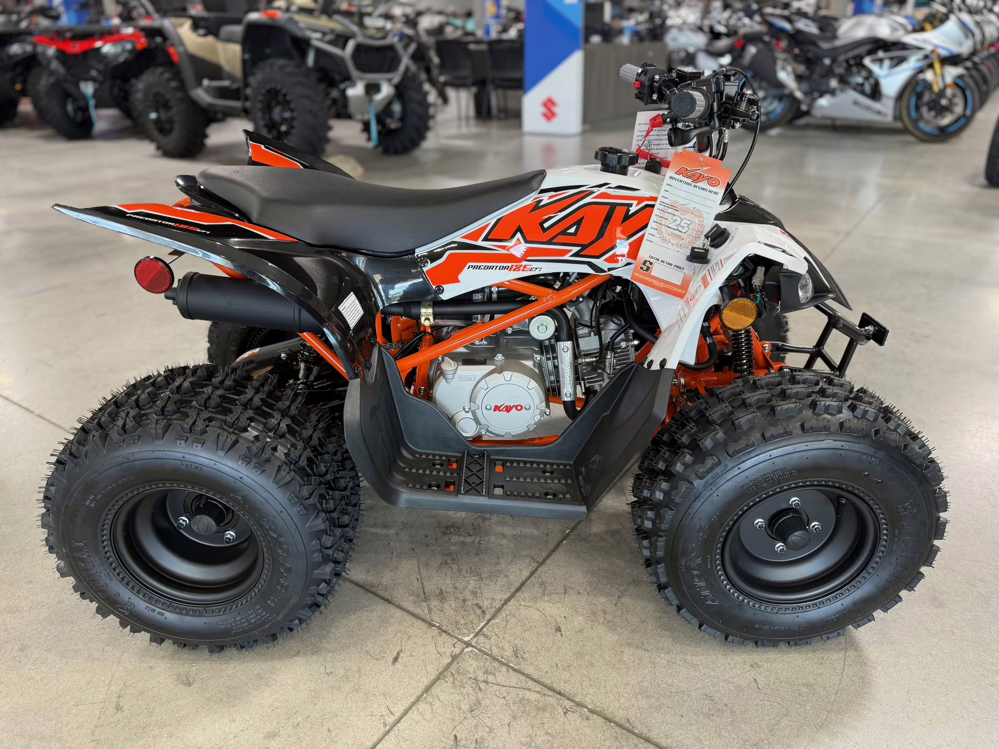2025 - Kayo Predator 125 EFI ATV