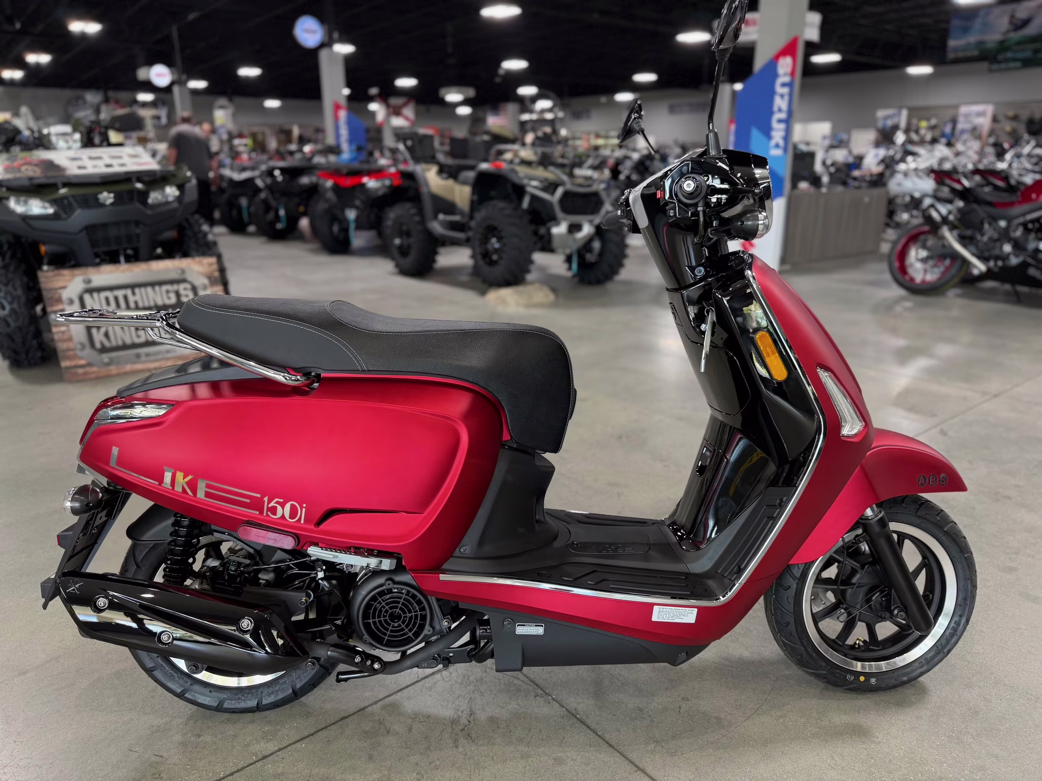 2026 Red KYMCO Like 150i ABS Motorcycle