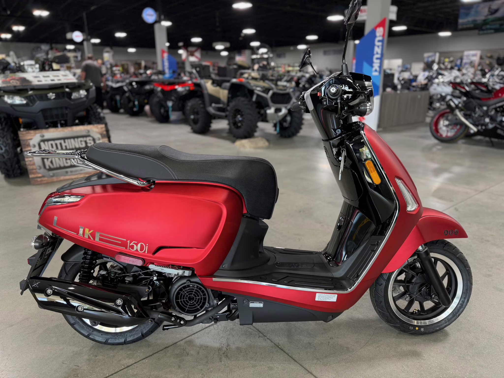 2023 Red KYMCO Like 150i ABS Motorcycle