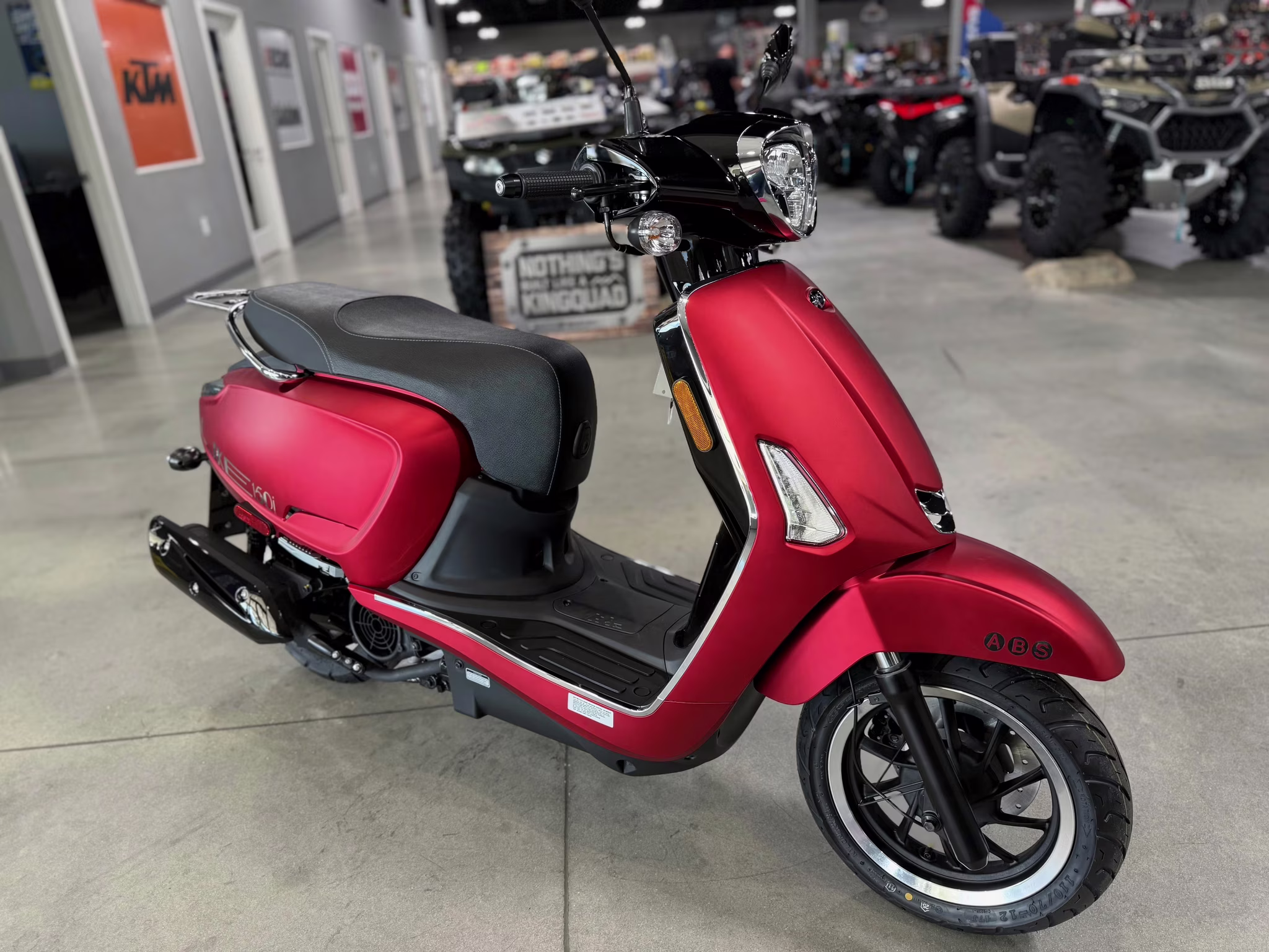 2026 Red KYMCO Like 150i ABS Motorcycle
