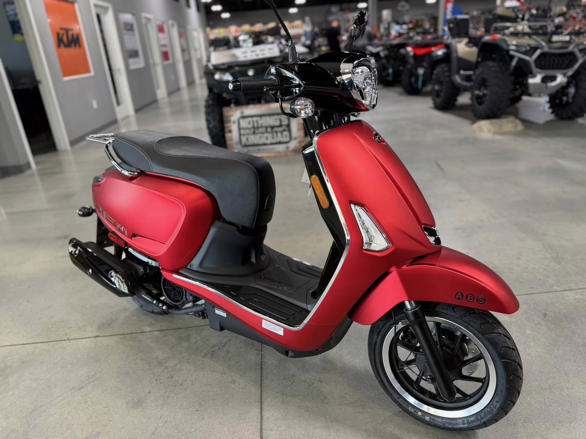 2023 Red KYMCO Like 150i ABS Motorcycle
