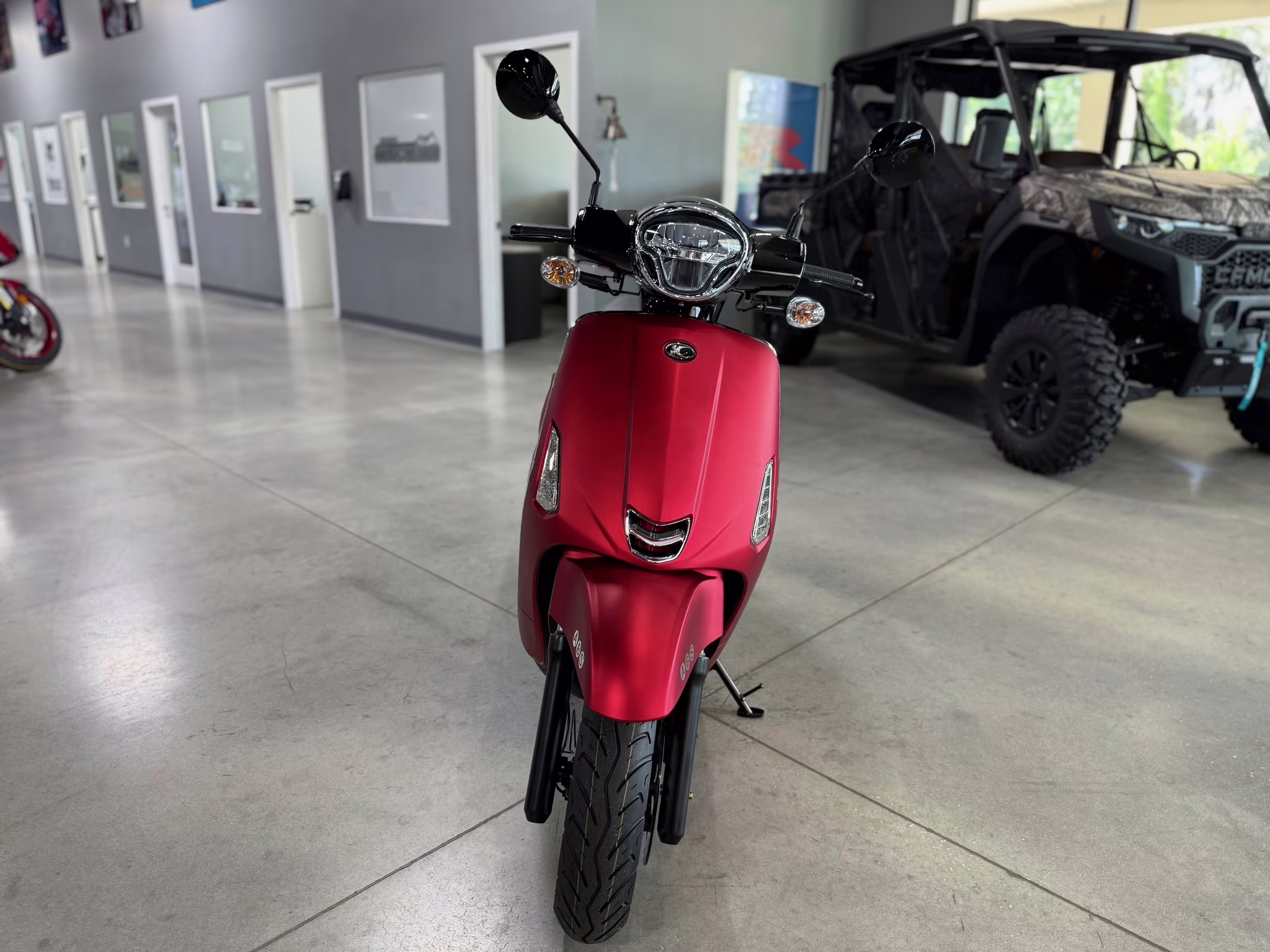 2026 Red KYMCO Like 150i ABS Motorcycle