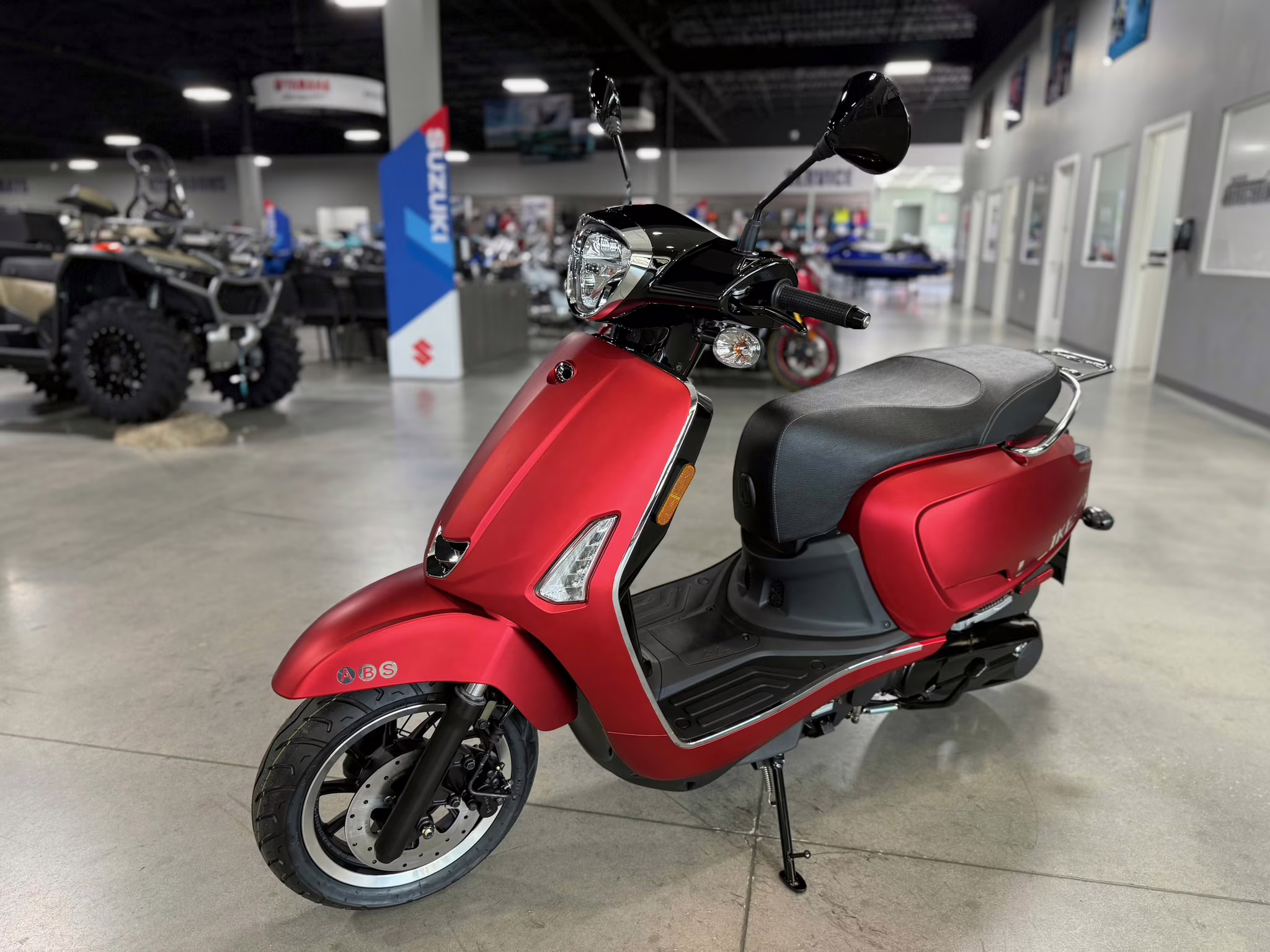 2023 Red KYMCO Like 150i ABS Motorcycle