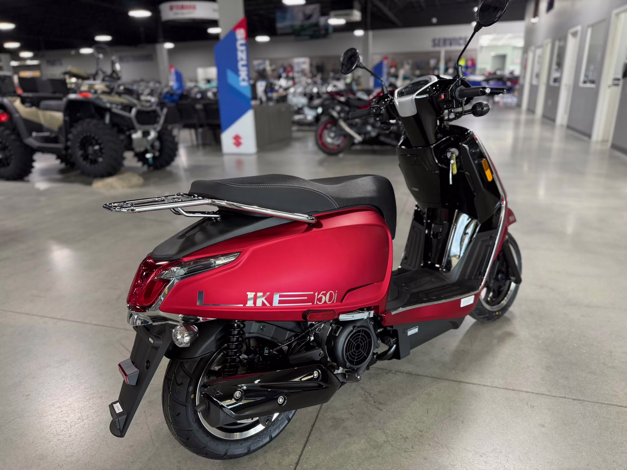 2026 Red KYMCO Like 150i ABS Motorcycle