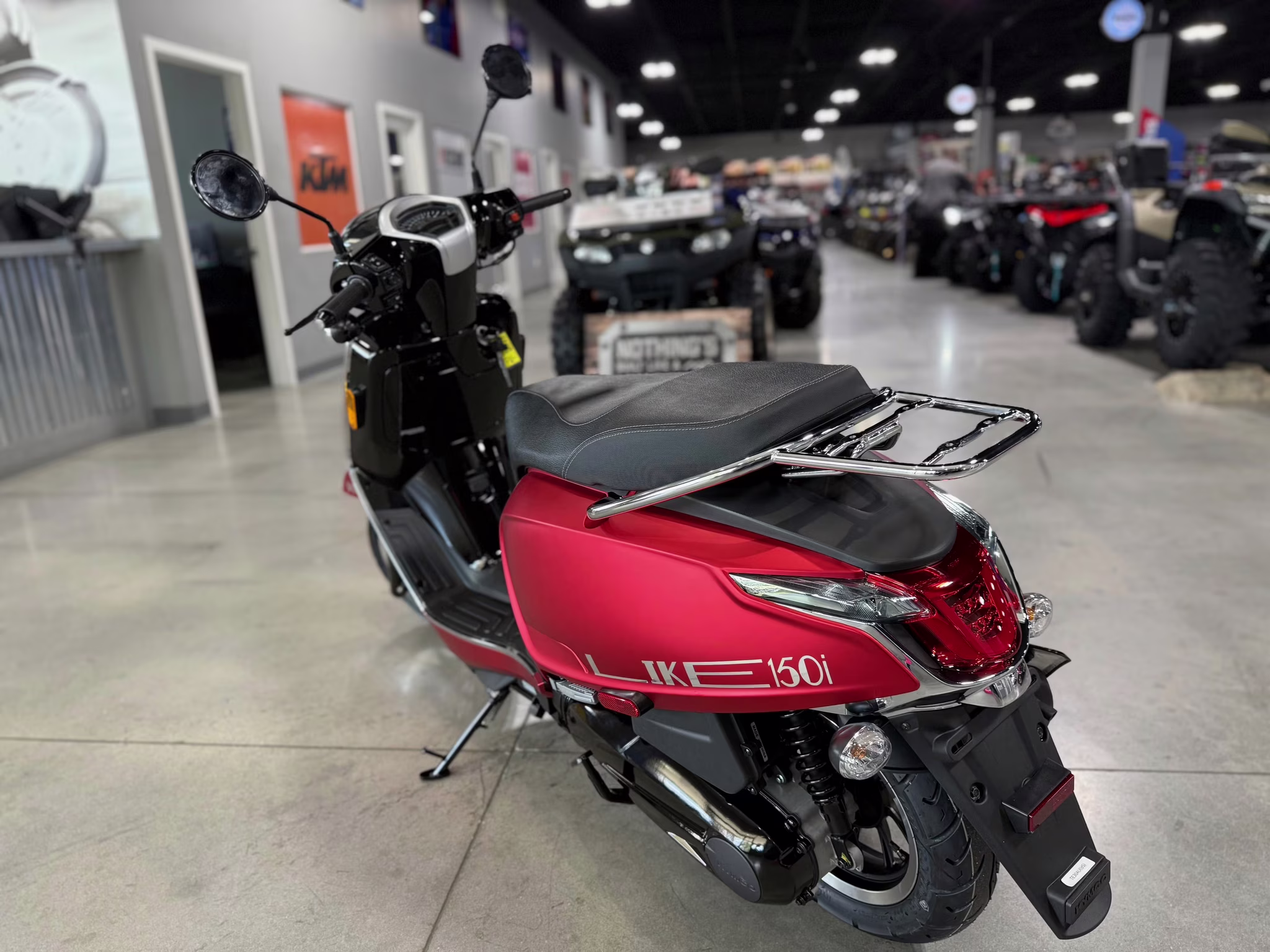 2026 Red KYMCO Like 150i ABS Motorcycle