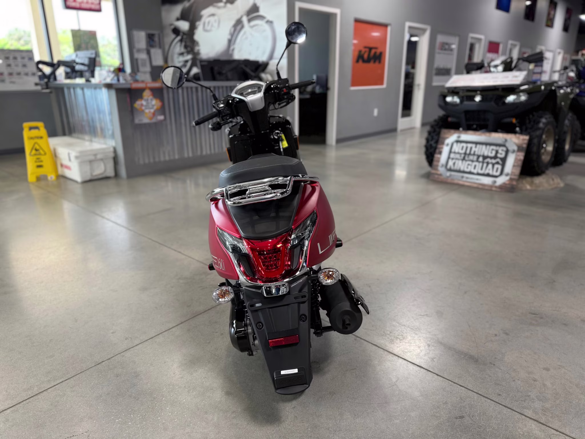 2026 Red KYMCO Like 150i ABS Motorcycle