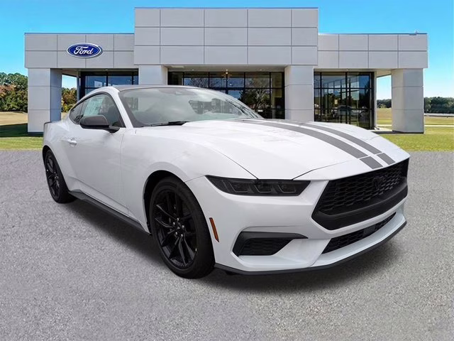 2026 Oxford White Ford Mustang EcoBoost RWD Coupe