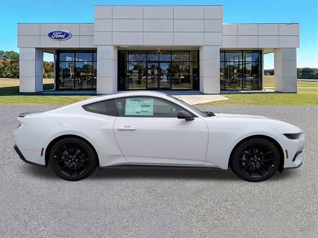 2026 Oxford White Ford Mustang EcoBoost RWD Coupe