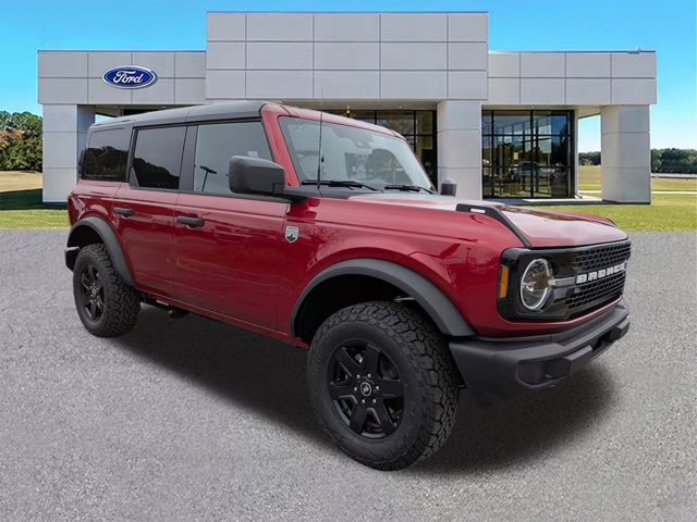 2025 Ruby Red Metallic Ford Bronco Big Bend 4X4 Convertible