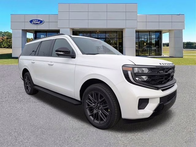 2026 White Metallic Ford Expedition Max Platinum 4X4 SUV