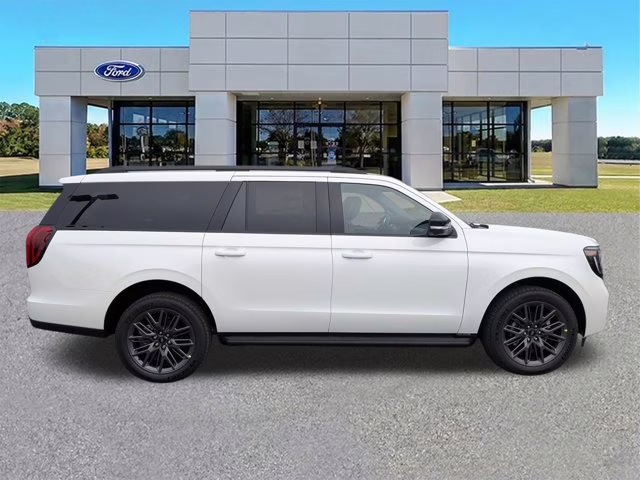 2026 White Metallic Ford Expedition Max Platinum 4X4 SUV